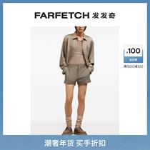 Ami Paris mens first cut wool suit shorts FARFECH hair chic