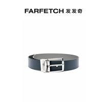 Emporio Armani Amari Costume Logo engraving artificial leather belt FARFETCH Hair chic
