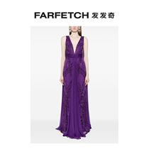 Zuhair Murad Ms. Pearl decorated with real silk blend gown FARFETCH Fat Chic