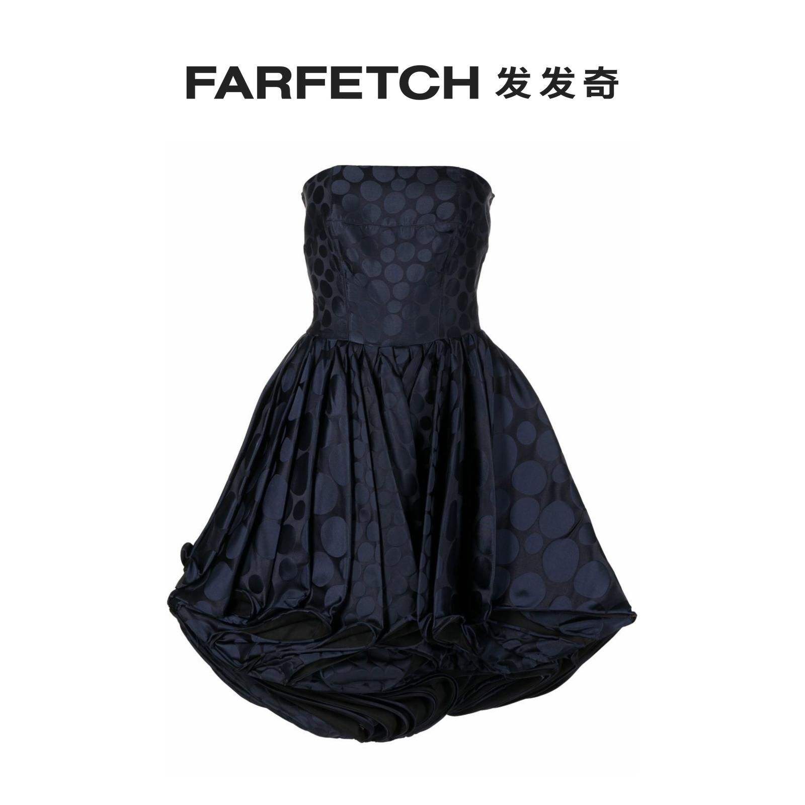 [Final Sale]isabel sanchis女士Dictionary 露肩波点连衣裙FARFE