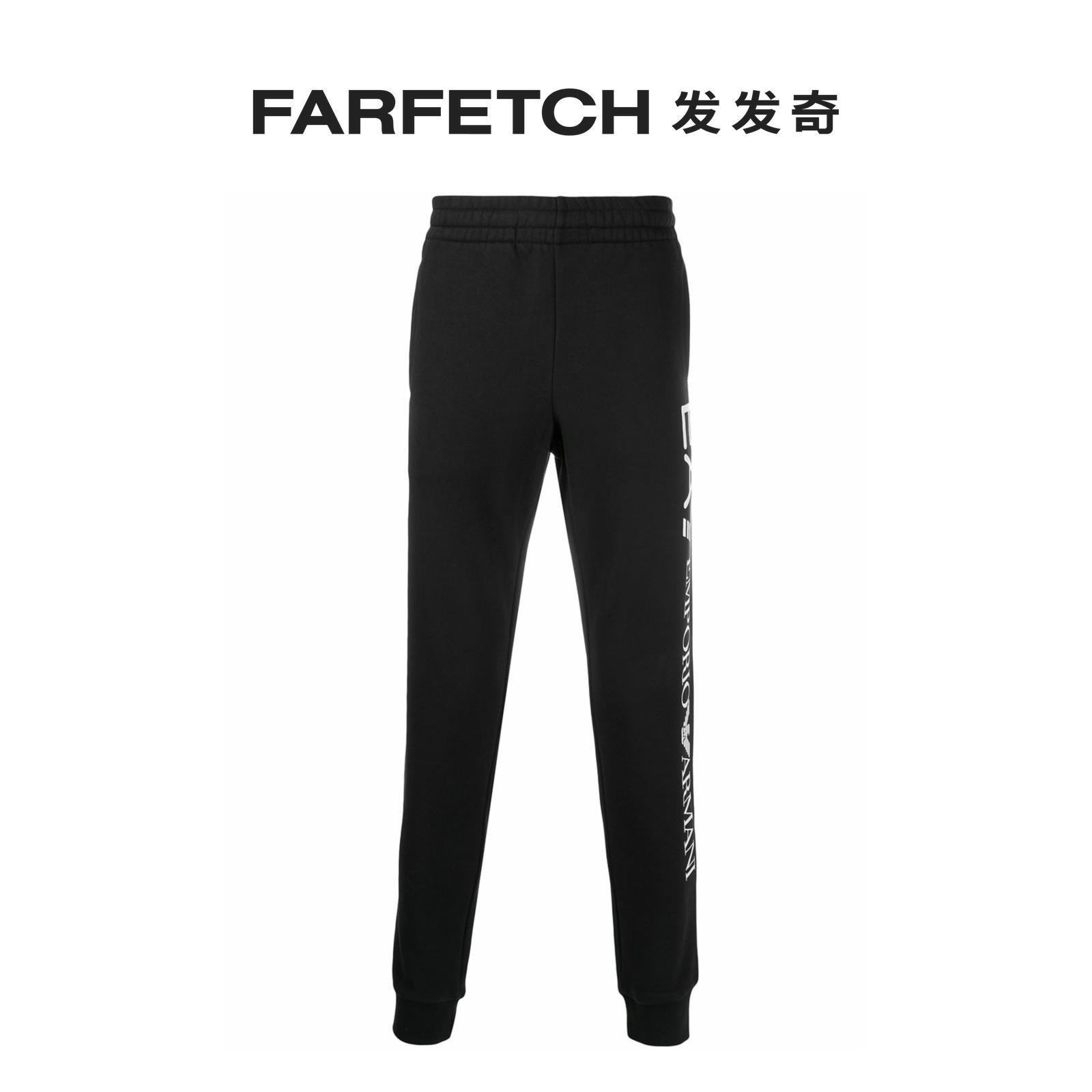 Ea7 Emporio Armani男士logo缩口运动裤FARFETCH发发奇-图0