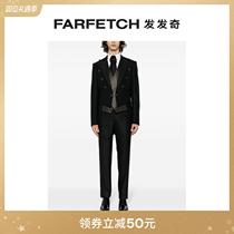 REVERES 1949 mens single-row buckle wool dinner suit suit FARFETCH hair chic