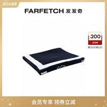 Giorgio Armani mani man logo embroidered cotton bath towels FARFETCH hair chic