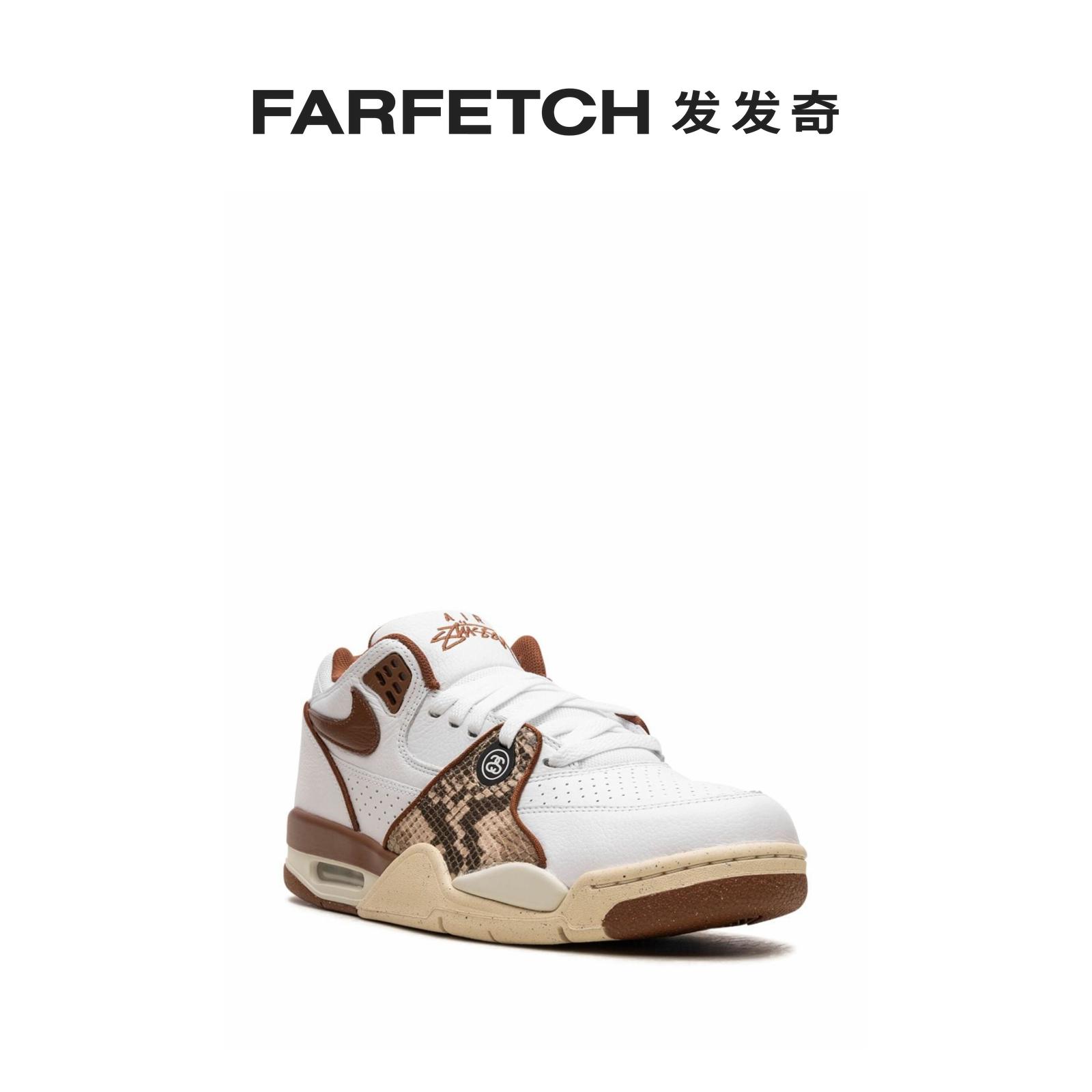 Nike耐克男女通用x Stussy Air Flight 89 Pecan Fossil 运动鞋 - 图0