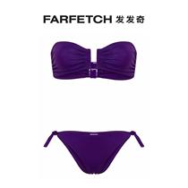 Lady Eyes Show Duni Breasted Bikini Suit FARFETCH Hair Chic