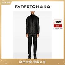 Karl Lagerfeld Mens Clever Metal Textured Wire Suit Suit FARFETCH Hair Chic