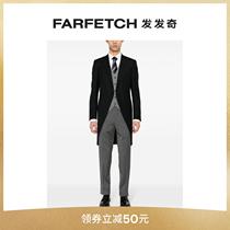 Canali mens single row of buttoned wool suits FARFETCH Fat Chic