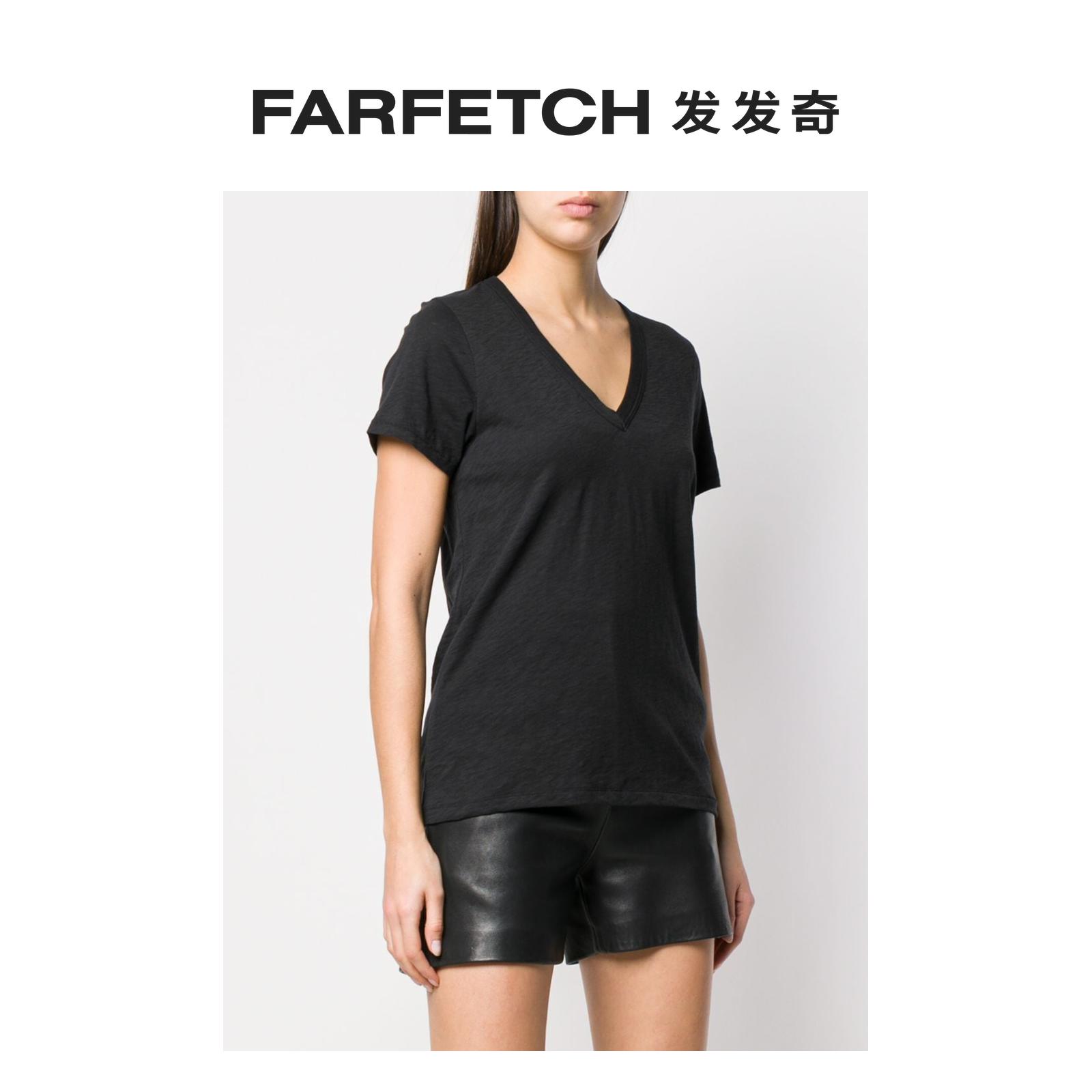 Rag&Bone女士v领T恤FARFETCH发发奇