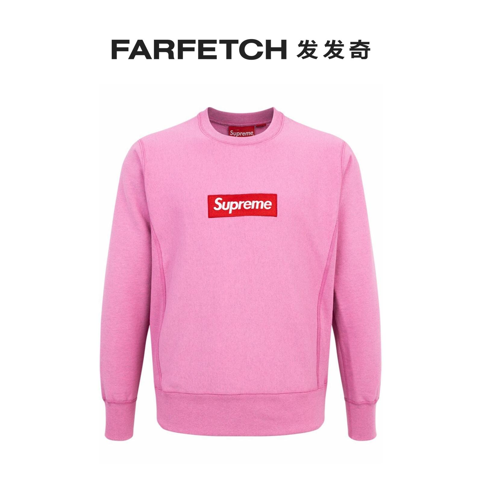 Supreme男士Box Logo 圆领卫衣FARFETCH发发奇