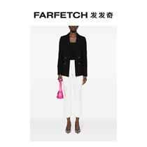 Twin-Set lady logo signage Loire long pants FARFETCH Fat Chic