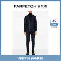 Discount] Gabriele Pasini mens signet first cut wool suit suit FARFEtch hair chic