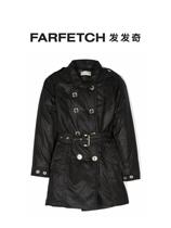 Michael Kors childlike long sleeve double-row buttoned with wind coat FARFETCH sends chic