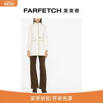 Lady Fay single row of quilted quilted jacket FARFETCH Fitting chic