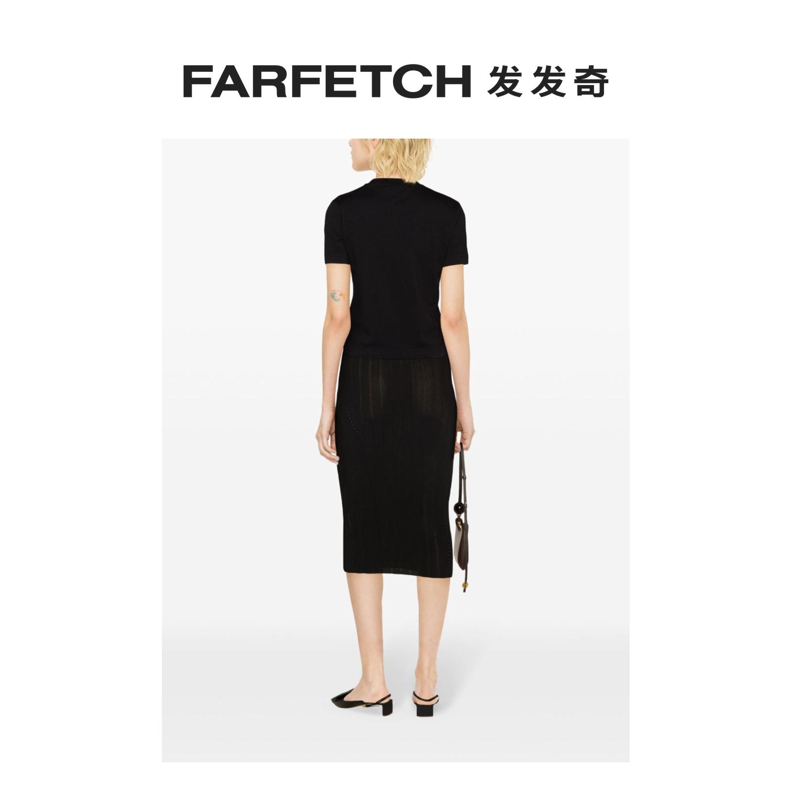 Jacquemus女士Le T-shirt Gros Grain 上衣FARFETCH发发奇 - 图2