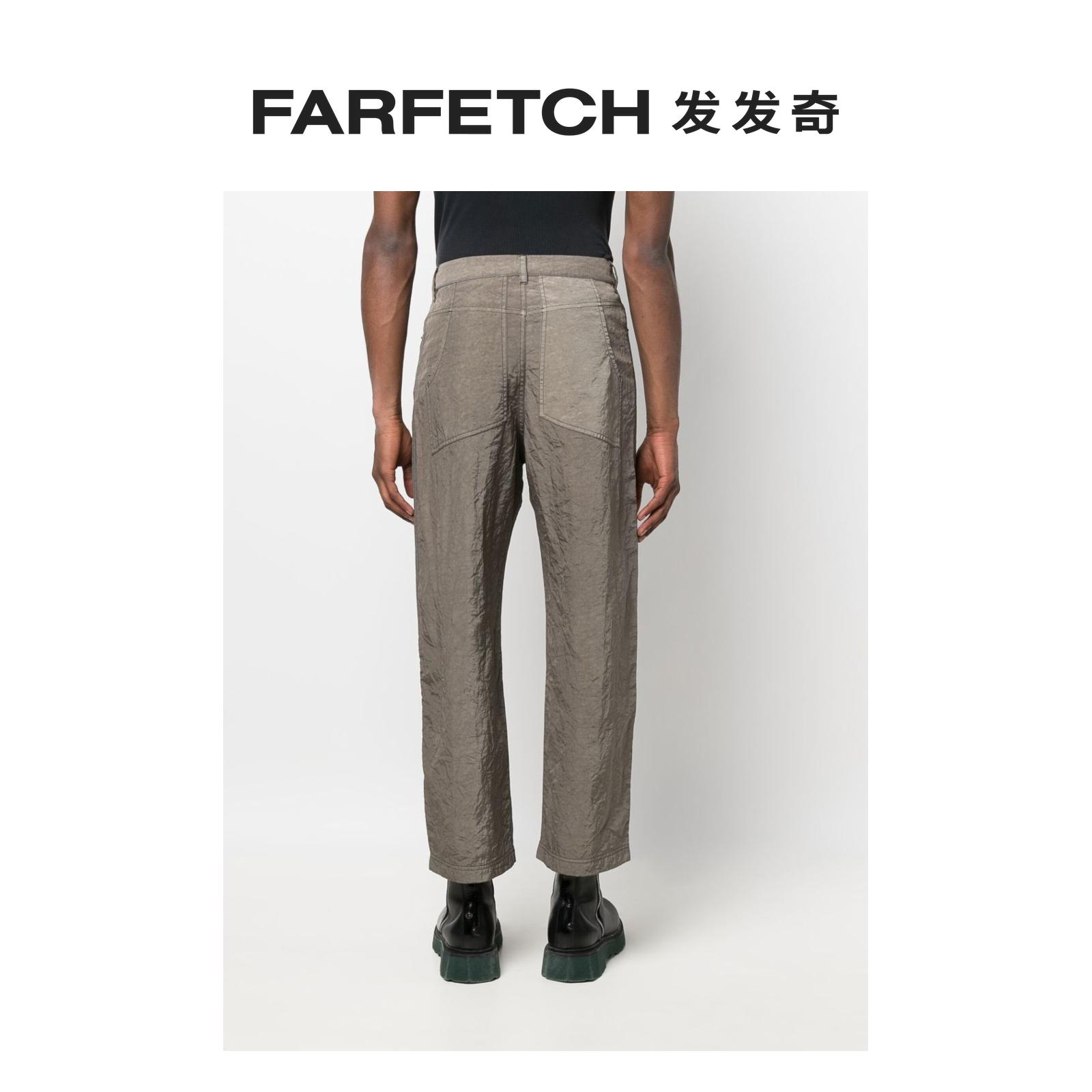 [Final Sale]Eckhaus Latta男女通用Husk中腰直筒牛仔裤 FARFETC-图3