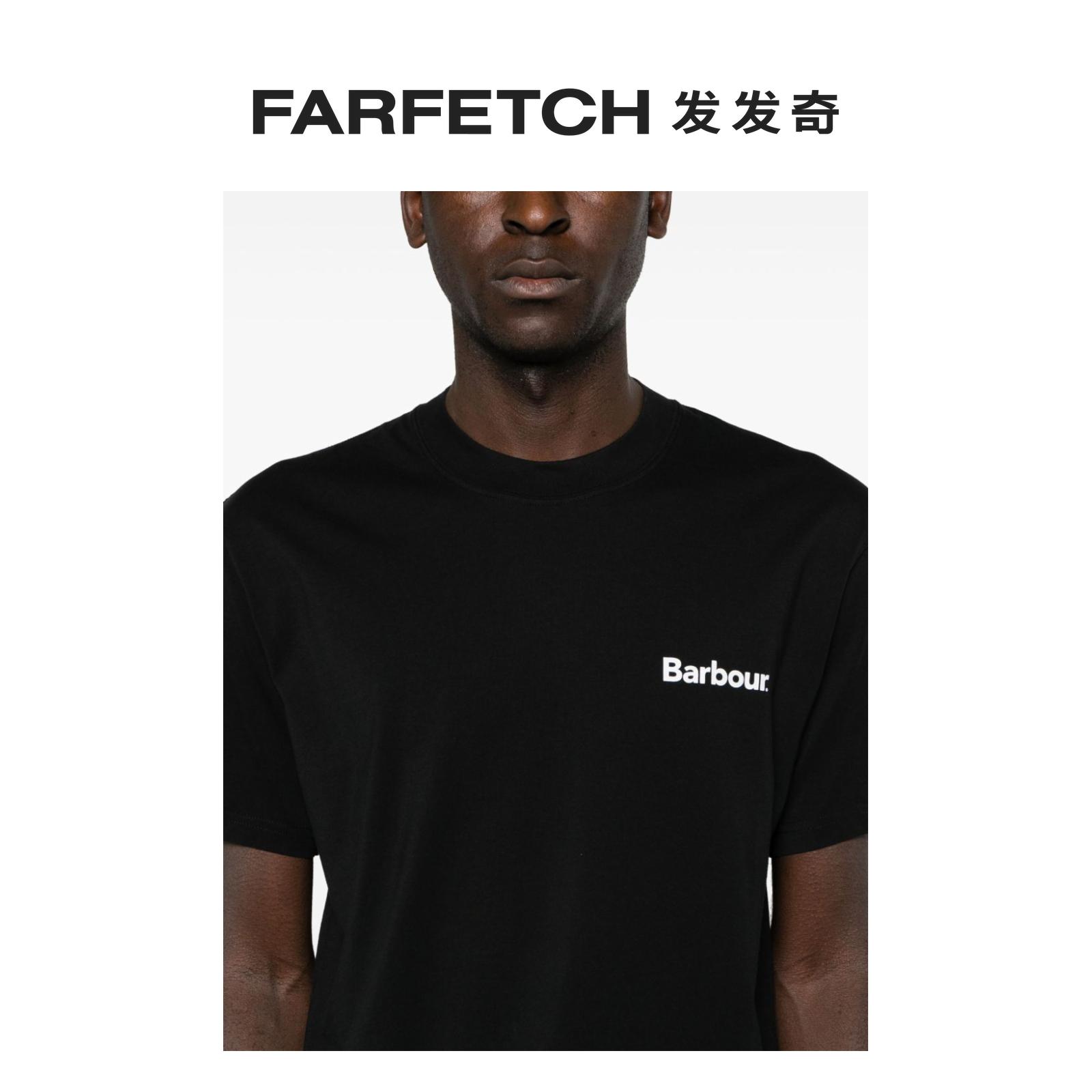 Barbour男士Stowell棉T恤FARFETCH发发奇-图3