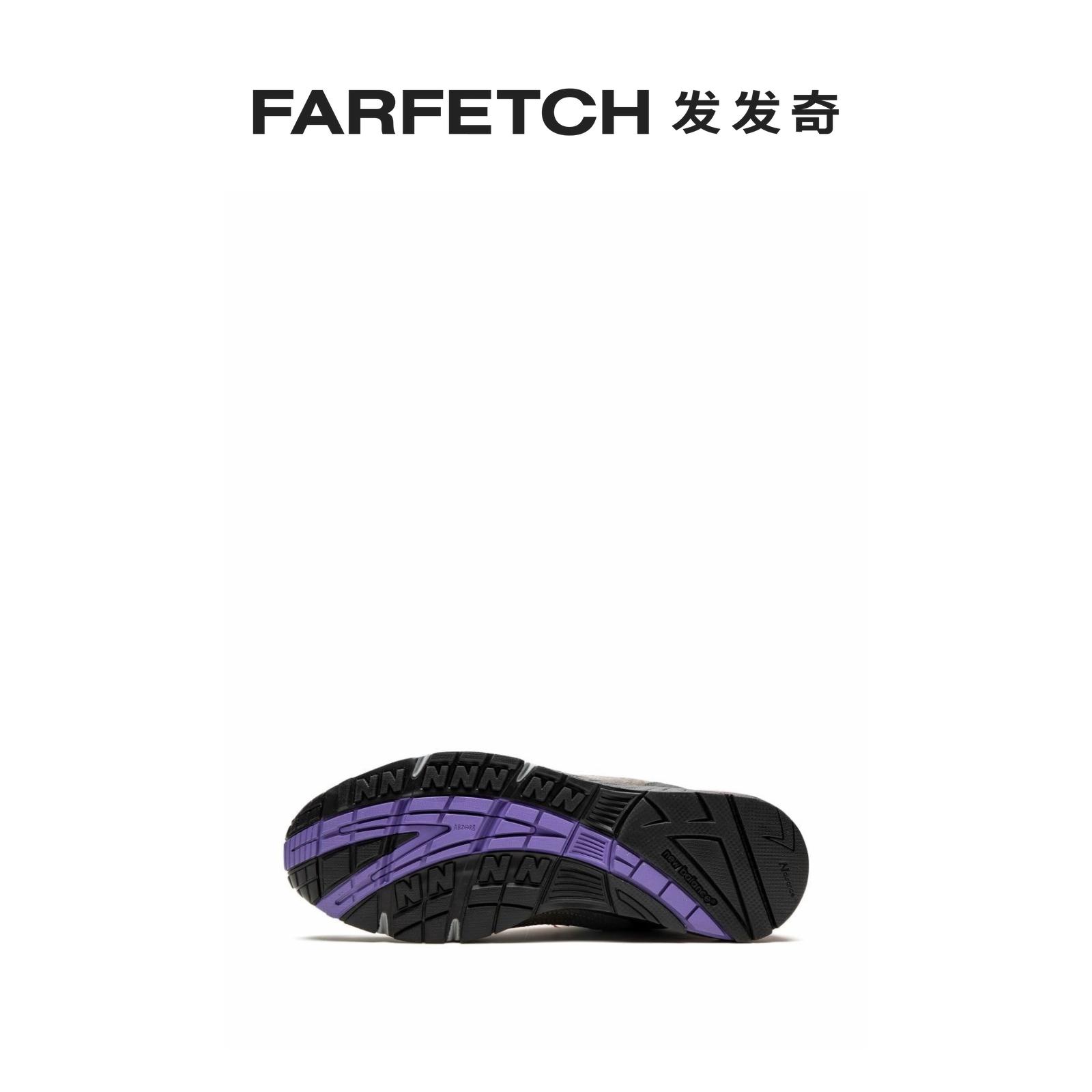 New Balance男女通用x Palace 991 Purple 运动鞋FARFETCH发发奇 - 图2