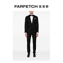 Corneliani mens single row of buttoned suit FIARFECH hair chic