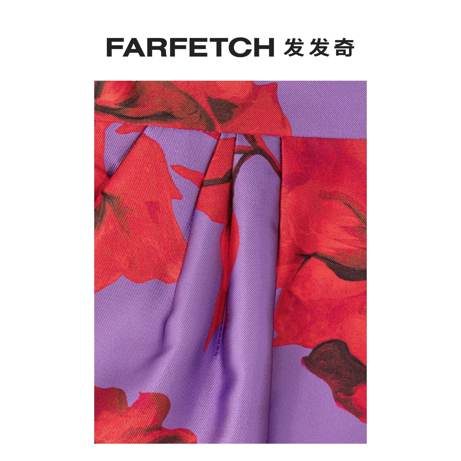 AZ FACTORY女士Hibiscus 花卉印花短裤FARFETCH发发奇 - 图3