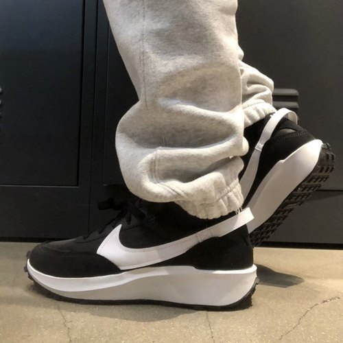 耐克正品NikeWaffle华夫鞋轻量化抓地轻便缓震休闲运动跑鞋DH9522 - 图0