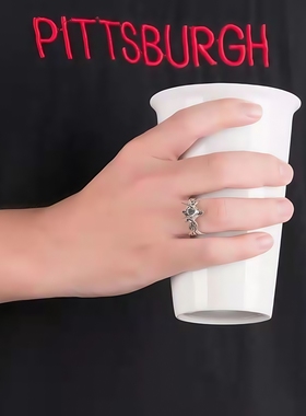 火影忍者周边旋涡鸣人通灵兽戒指