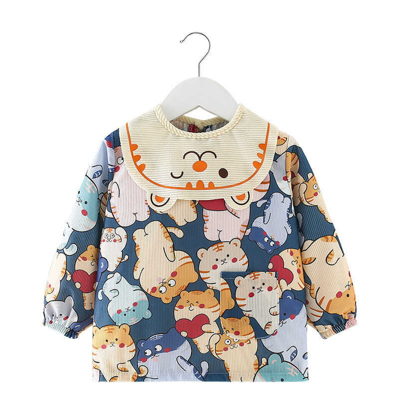 儿童罩衣宝宝吃饭外穿围兜秋冬洋气防水防脏男女护衣围裙婴儿穿衣,淘宝优惠券,粉丝福利购,淘宝优惠卷