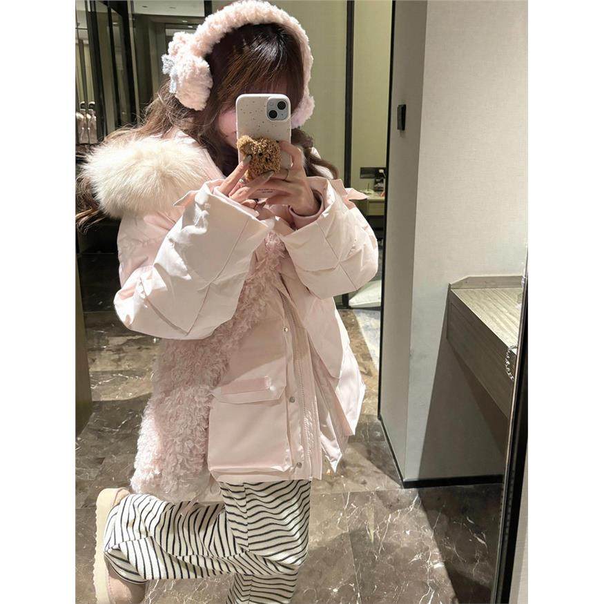 2025年新款冬季派克服羽绒棉服女加厚韩系晋江棉袄工装巨好看外套,淘宝优惠券,粉丝福利购,淘宝优惠卷