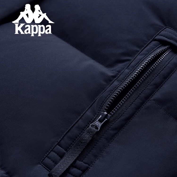 Kappa卡帕女装2025冬季新款时尚百搭保暖长款连帽羽绒服K0F82YY45 - 图2