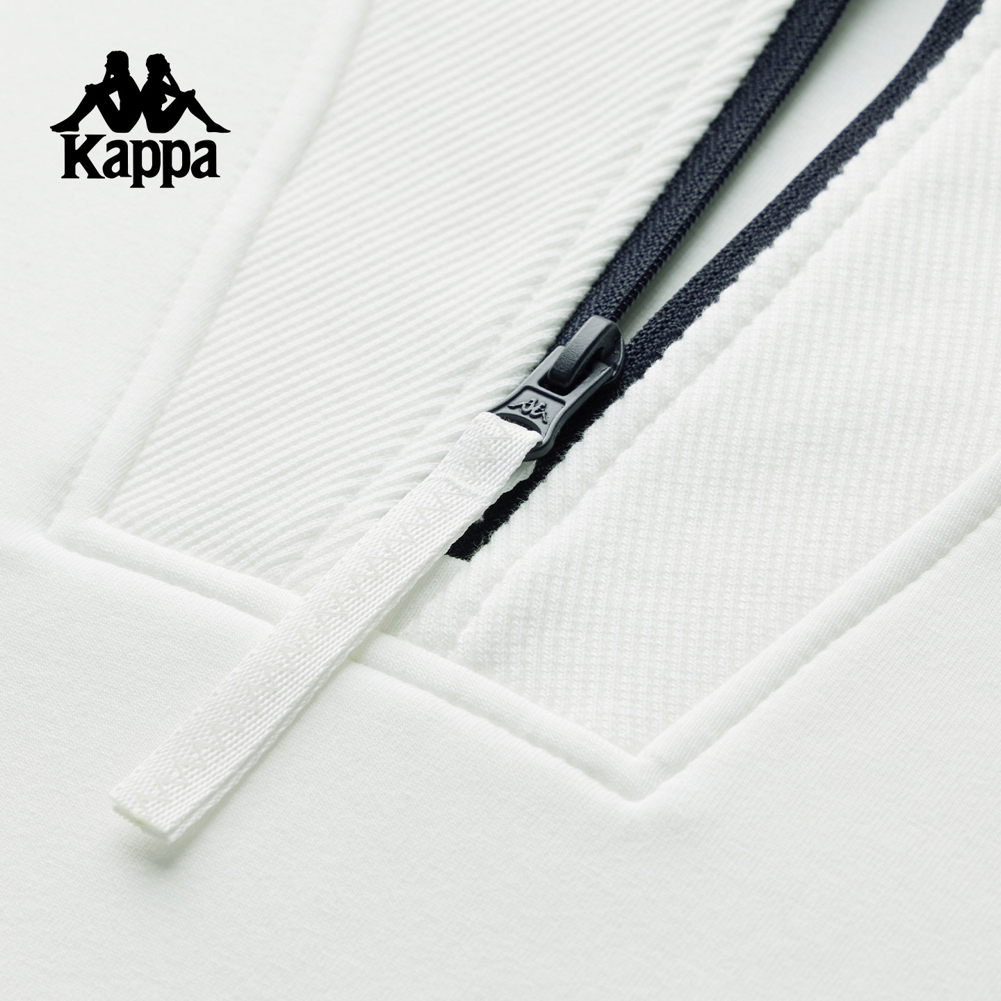 Kappa卡帕背靠背运动卫衣女2025新款秋季立领针织套头衫女士外套,淘宝优惠券,粉丝福利购,淘宝优惠卷