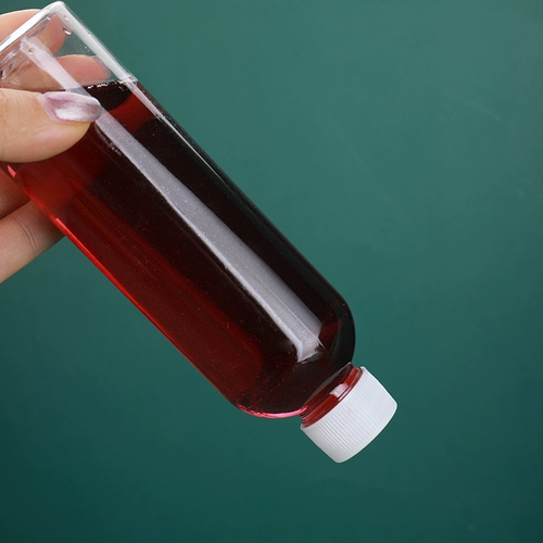 Пластиковая прозрачная бутылка, тара, прозрачное молочко, пробник, 50 мл