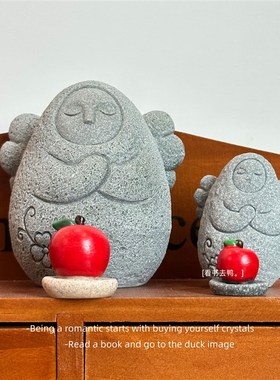 幸福 请降临在我手心海利亚女神守护神桌面工位装饰摆件礼物