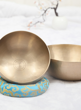 梵木果疗愈钵采耳瑜伽静心轻音愈颂钵音波音疗课程收藏摆件铜罄