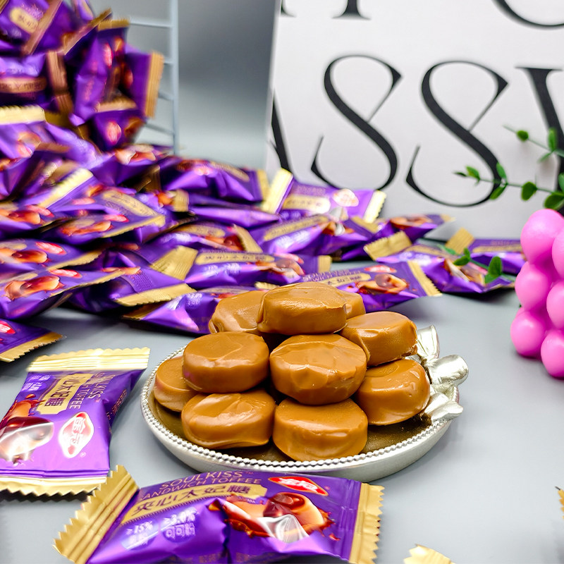 金冠枕式夹心太妃糖果婚庆结婚批发喜糖散糖高端下午茶儿童小零食,淘宝优惠券,粉丝福利购,淘宝优惠卷