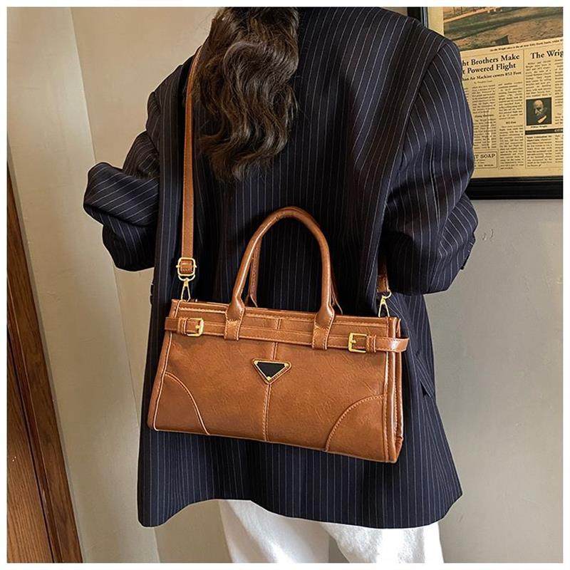 高级复古包包2025新款大容量小众单肩时尚洋气通勤手提百搭斜挎包,淘宝优惠券,粉丝福利购,淘宝优惠卷