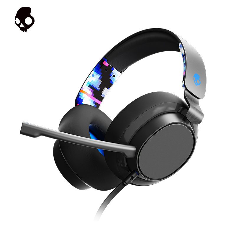 Skullcandy骷髅头 SLYR头戴式舒适有线xbox游戏降噪ps电竞耳机麦-图1