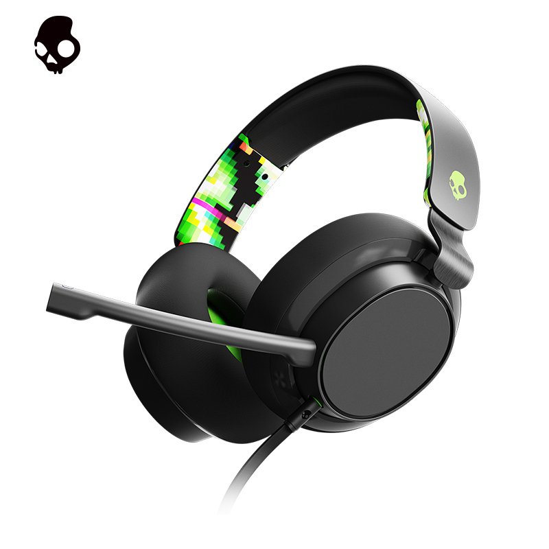 Skullcandy骷髅头 SLYR头戴式舒适有线xbox游戏降噪ps电竞耳机麦-图2