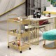 No installation in living room kitchen trolley rack thickened