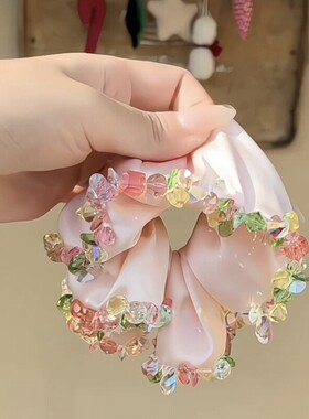 发饰拍照道具水钻花边发圈春游森