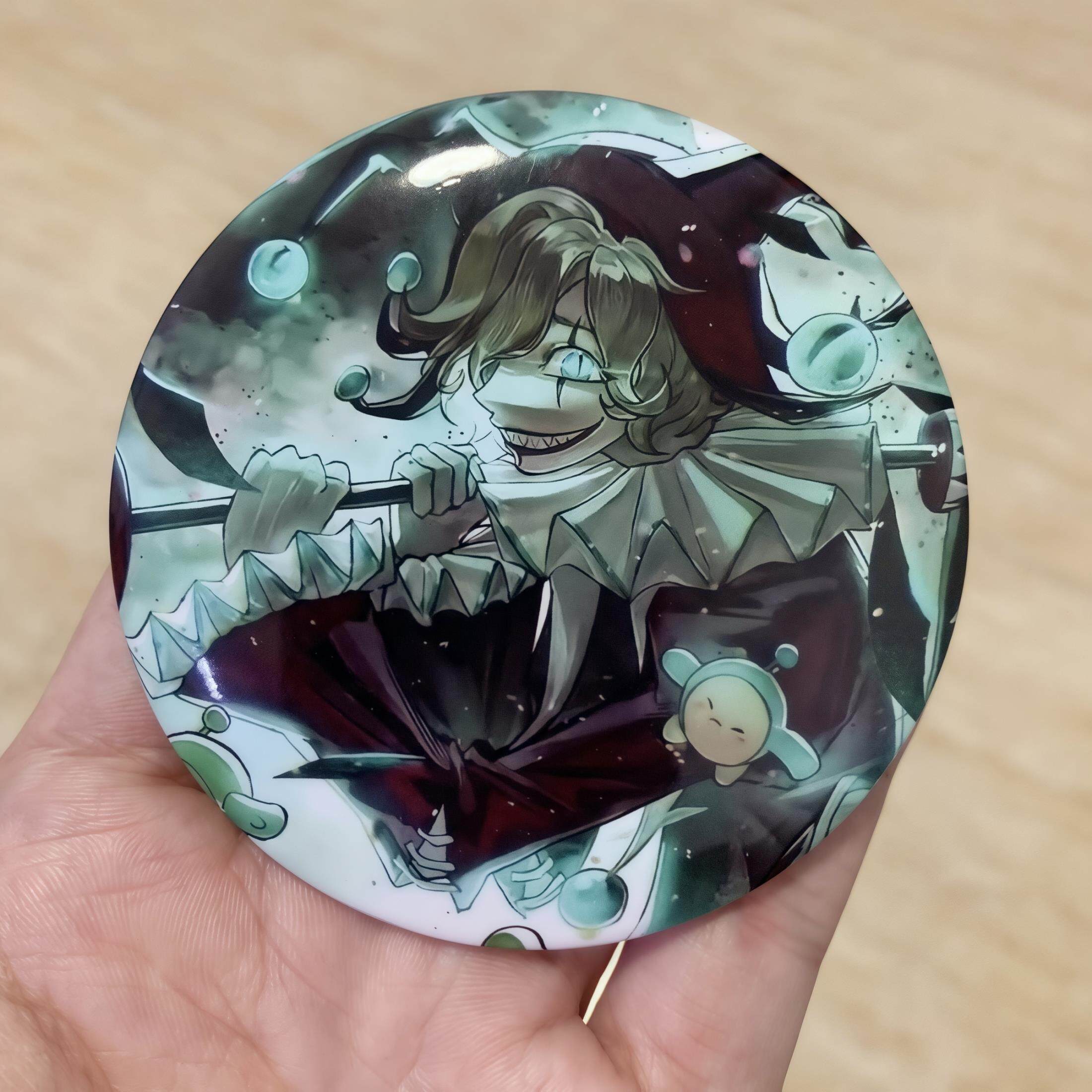 蛋仔派对手办蛋仔派对哑女斯黛拉娃娃逃出惊魂夜小丑阿巴魔警艾琳手办吧唧徽章