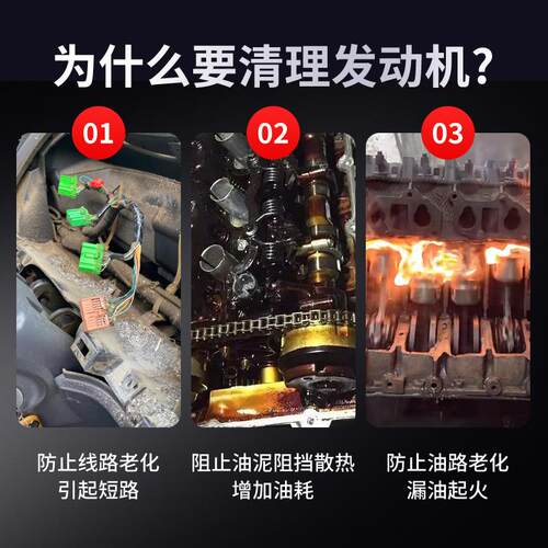 发动机清洗剂高浓度机头水强力去污汽车外部清洗机舱除重油污油泥 - 图1