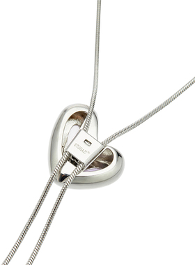 STUGAZI爱心领带链项链