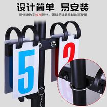 Manufacturer basketball scoreboard match counting scoreboard score Score Scoring Card Landing Style Match Scoreboard