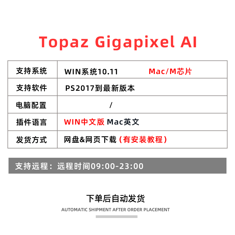 Topaz Gigapixel AI 7.2.0 图片无损放大PS插件软件修复细节增强 - 图0