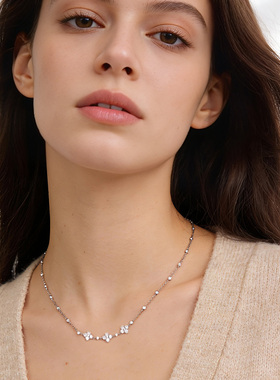 apmmonaco闪耀可调节项链纯银