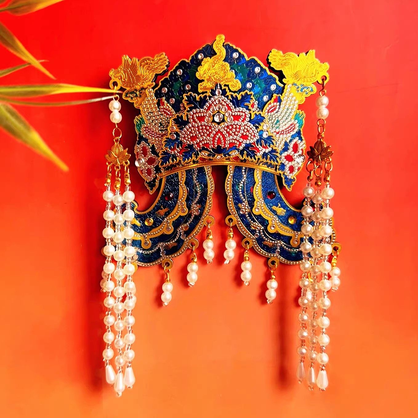 南京博物馆文创凤冠冰箱贴明孝陵朱元璋马皇后文创礼物旅游纪念品