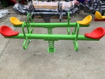 Kindergarten District Children Outdoor Rocking Horse Outdoor Park Outdoor Park Pleasure Facilities Double Stilts Teething Teething