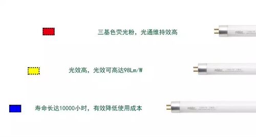 雷士照明T4灯管老式8W12W16W20W22W24w26w28W红 蓝 绿 白节能荧光 - 图1