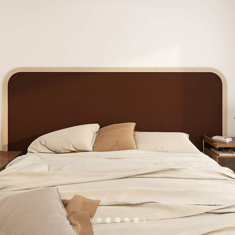 床头背景墙硬包护墙板3d立体遮丑防撞毛毡榻榻米软包免打孔墙围,淘宝优惠券,粉丝福利购,淘宝优惠卷