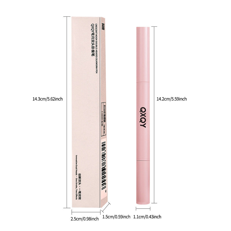 弯月双头卧蚕笔防水不晕染高光提亮持妆卧蚕眼线笔美妆化妆品,淘宝优惠券,粉丝福利购,淘宝优惠卷