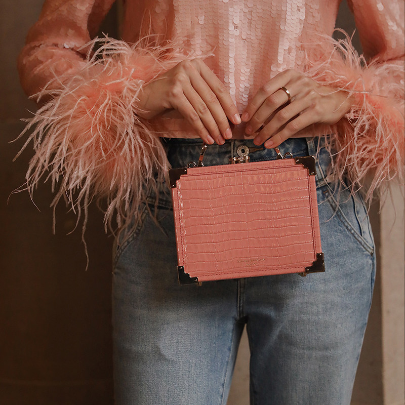 【季末特价】Aspinal小箱包Trunk盒子斜挎包手提单肩女包轻奢通勤,淘宝优惠券,粉丝福利购,淘宝优惠卷